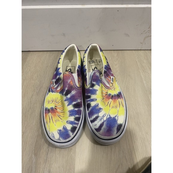 Vans Shoes - Van's Tie-dyed Slip On Sneaker Shoes Women's 7.5 EUC